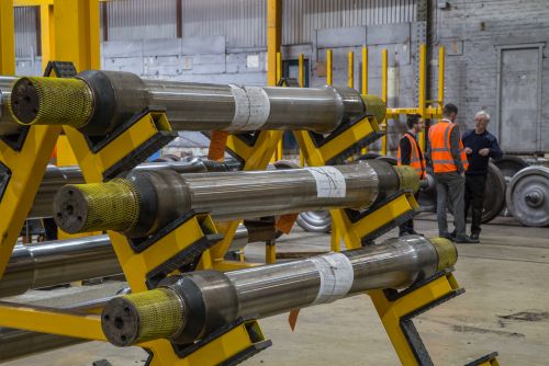 Quality Axles from Railway Wheelset & Brake Ltd 